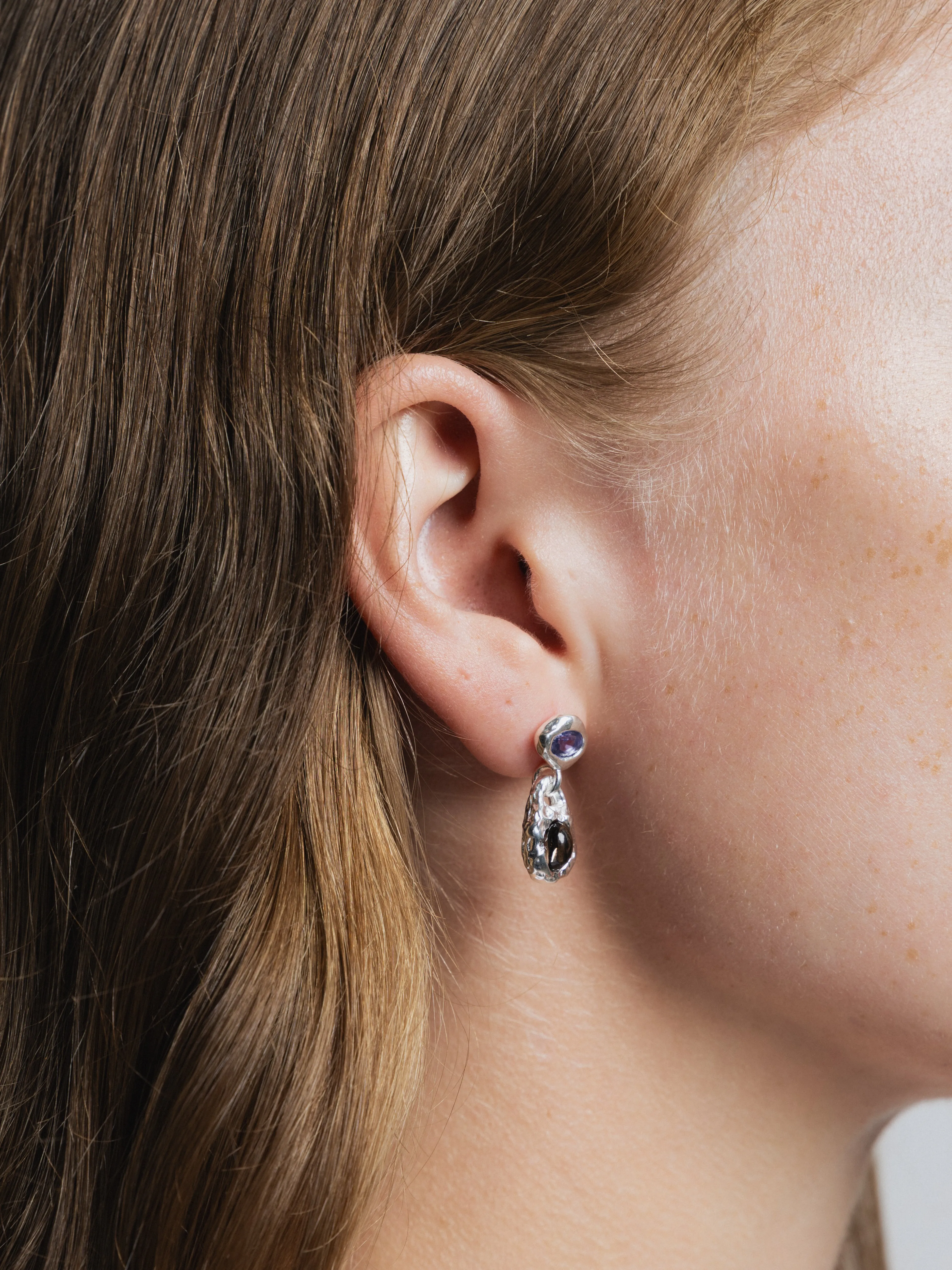 Avery Earrings in Sterling Silver sold by Wolf Circus product image thumbnail 4