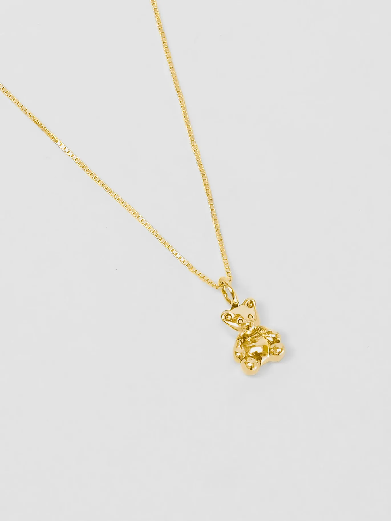 Mini Teddy Necklace in Gold (Sample) sold by Wolf Circus product image thumbnail 2