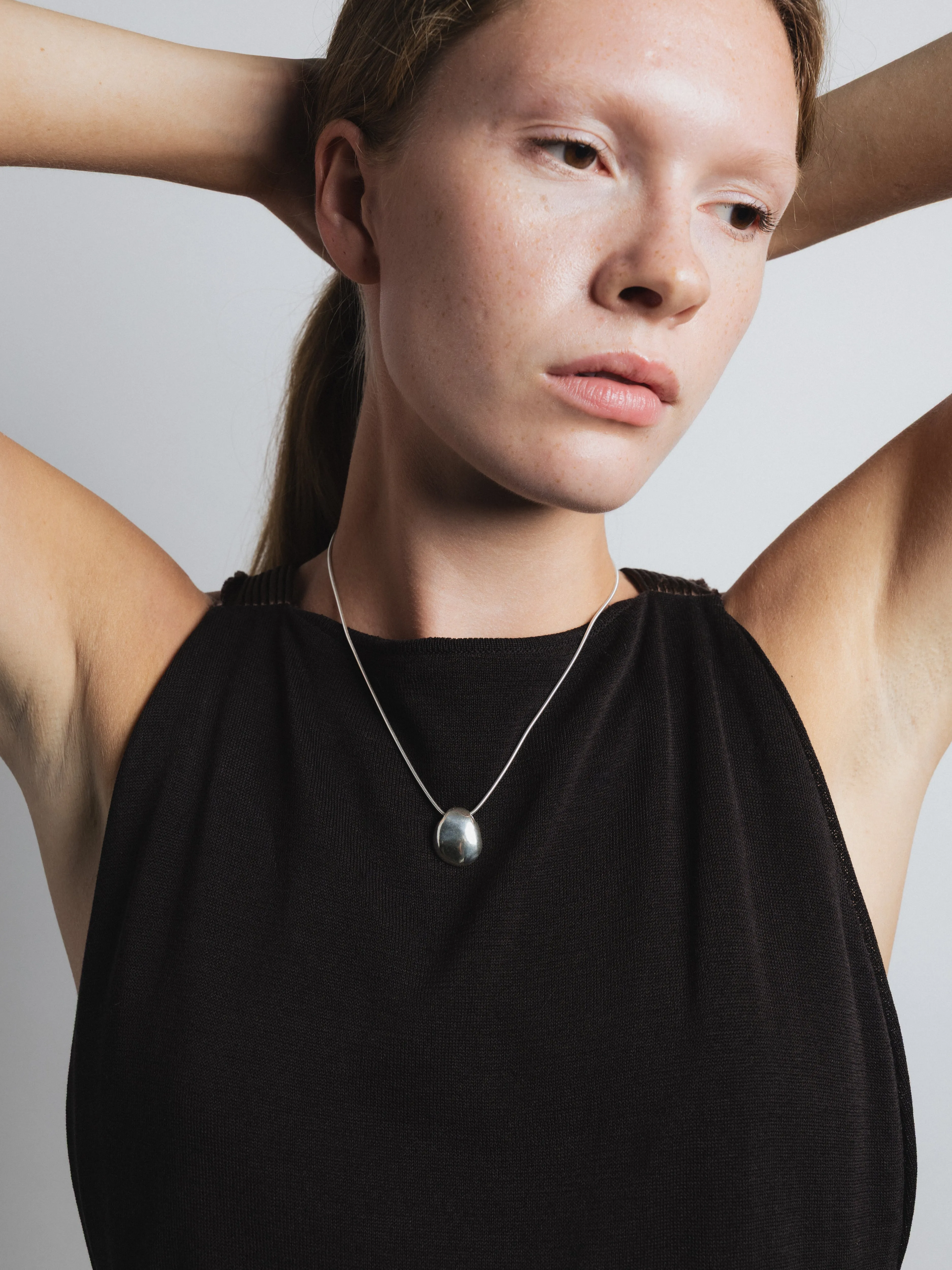 Naya Necklace in Sterling Silver 18" sold by Wolf Circus product image thumbnail 3