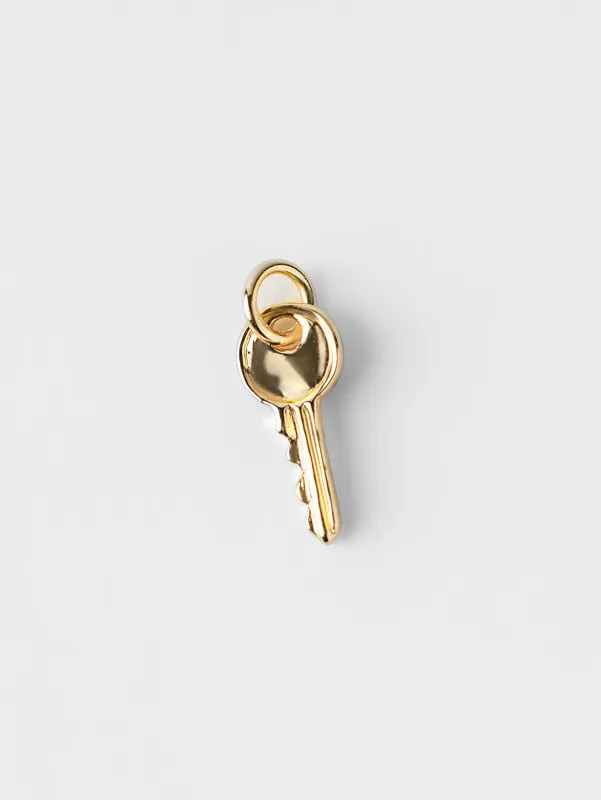 Key Charm in Gold (Sample) made by Wolf Circus