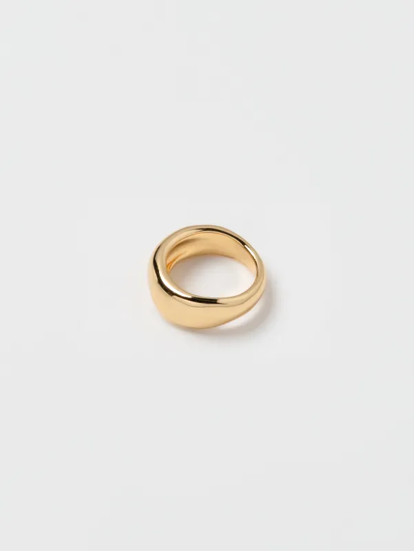 Forma Ring in Gold made by Wolf Circus