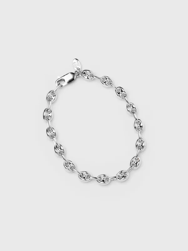 Mariner Bracelet in Sterling Silver sold by Wolf Circus