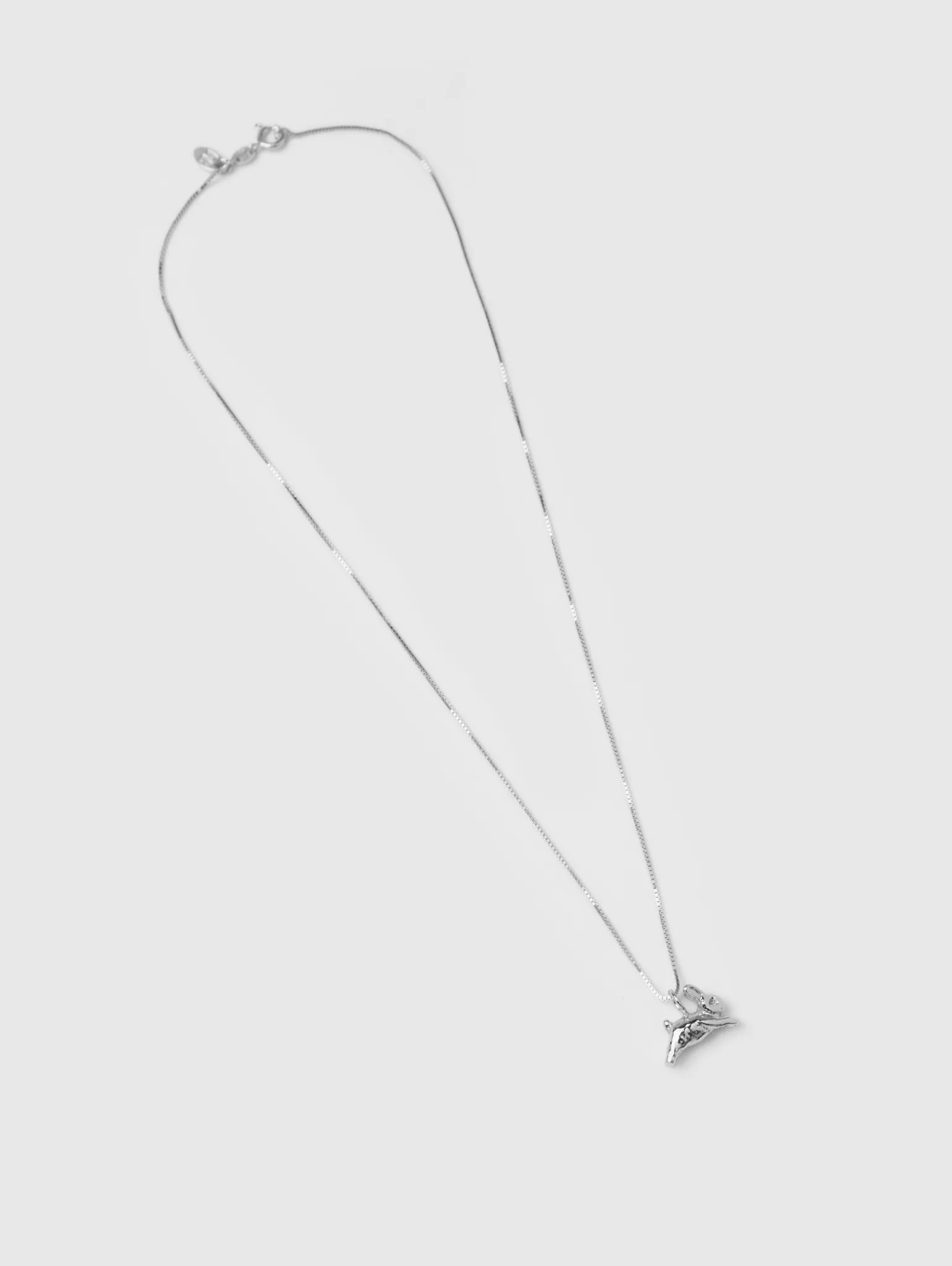 Bunny Charm Necklace in Sterling Silver sold by Wolf Circus product image thumbnail 4