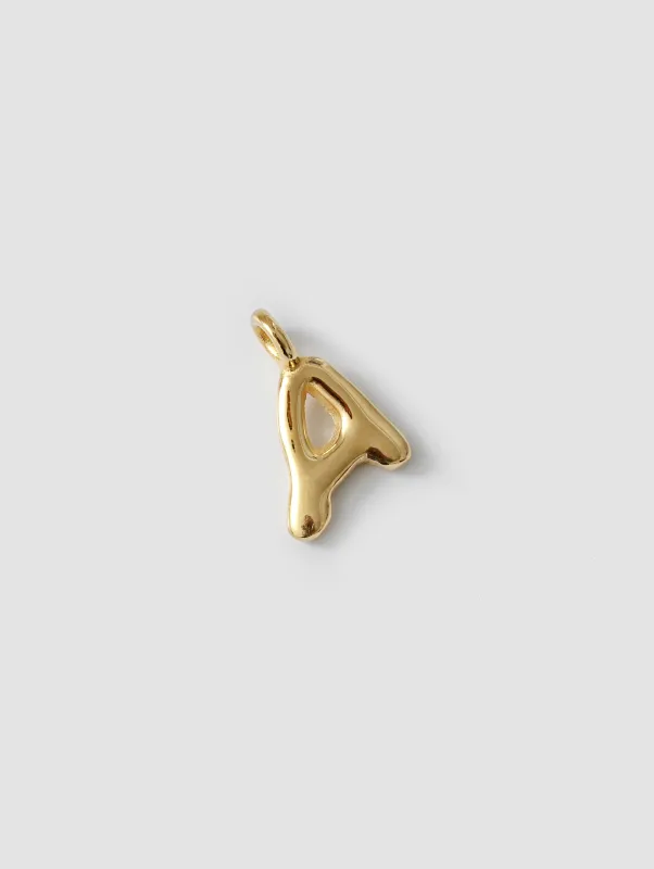 Alphabet Charm in 14k Gold Plated made by Wolf Circus