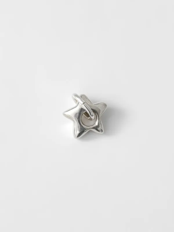 Mini Star Charm in Sterling Silver made by Wolf Circus