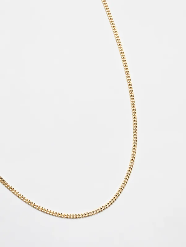 Curb Chain in Gold sold by Wolf Circus