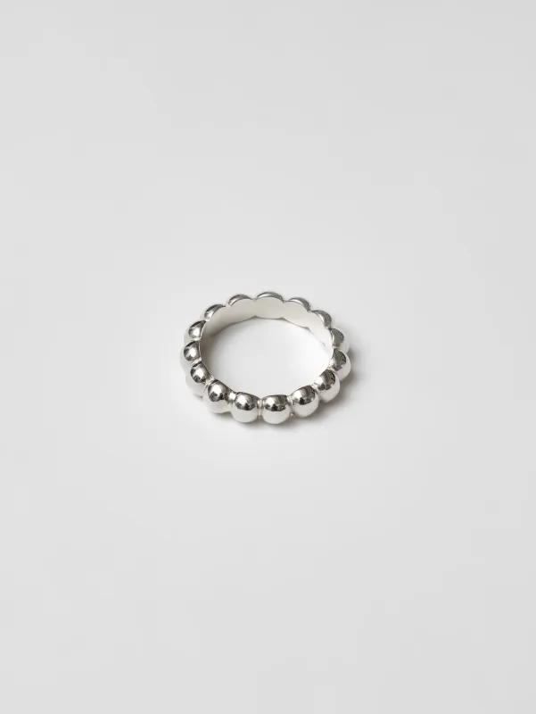 Ball Ring in Sterling Silver sold by Wolf Circus