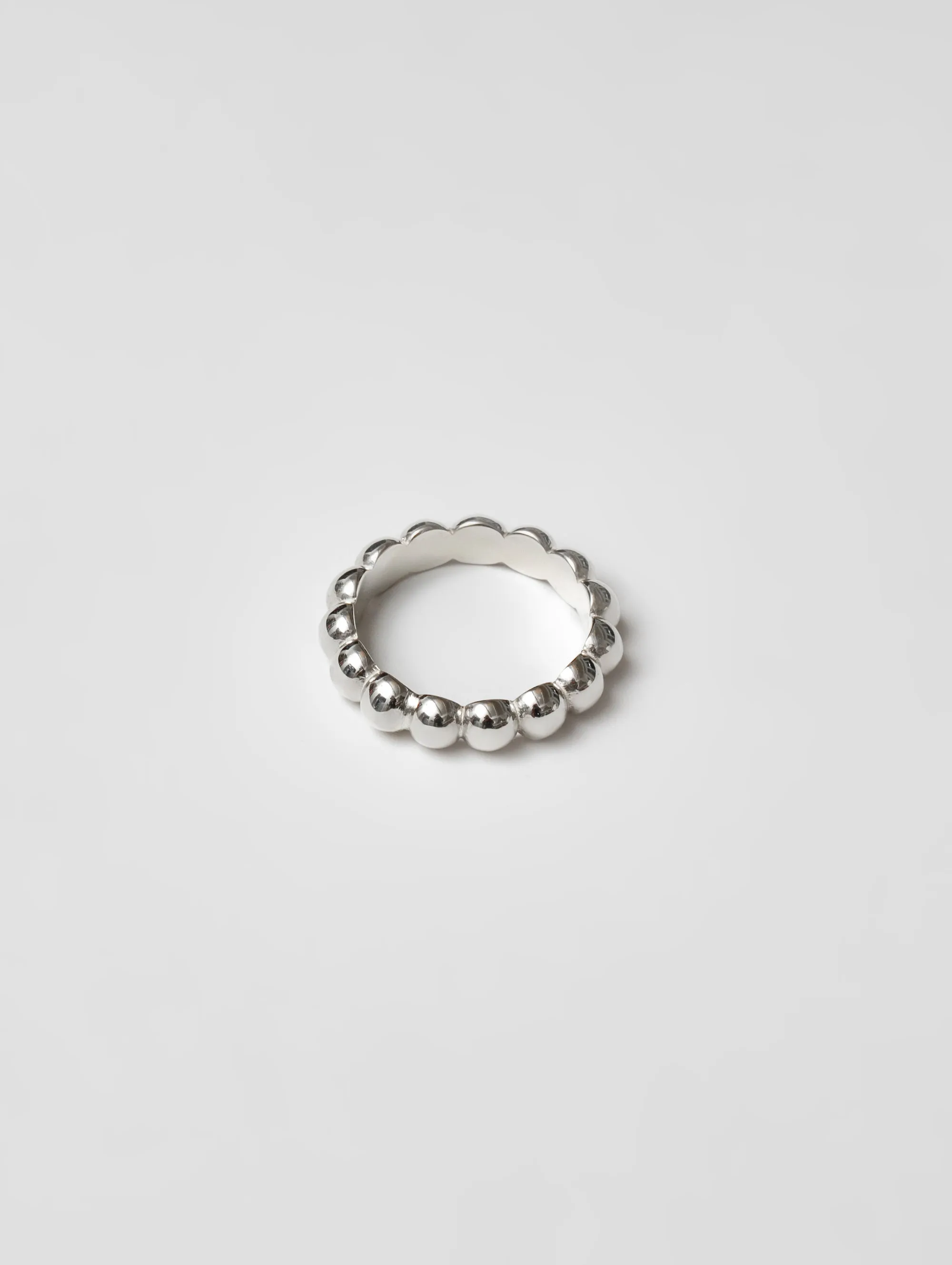 Ball Ring in Sterling Silver sold by Wolf Circus