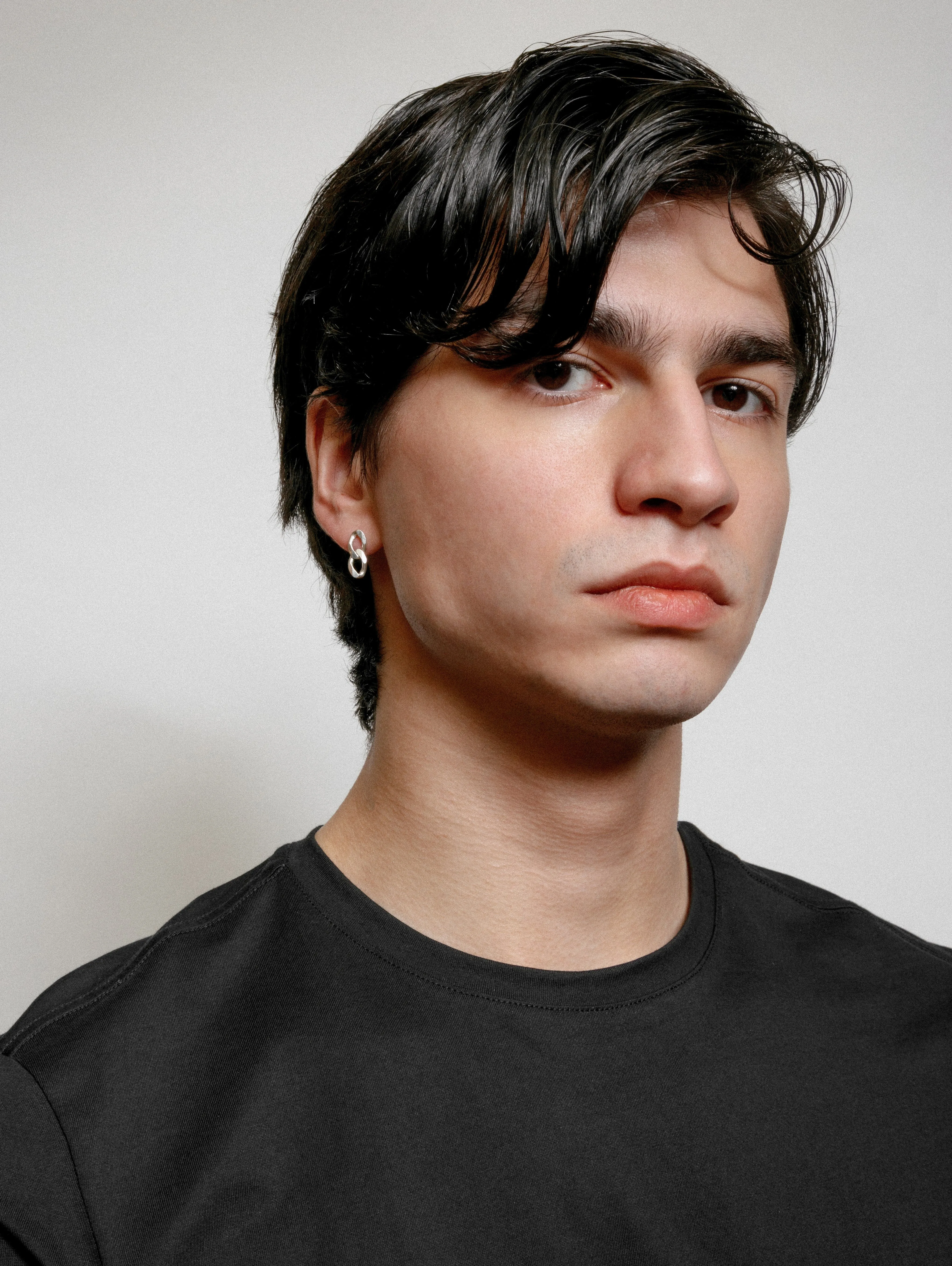 Link Stud in Sterling Silver sold by Wolf Circus product image thumbnail 3