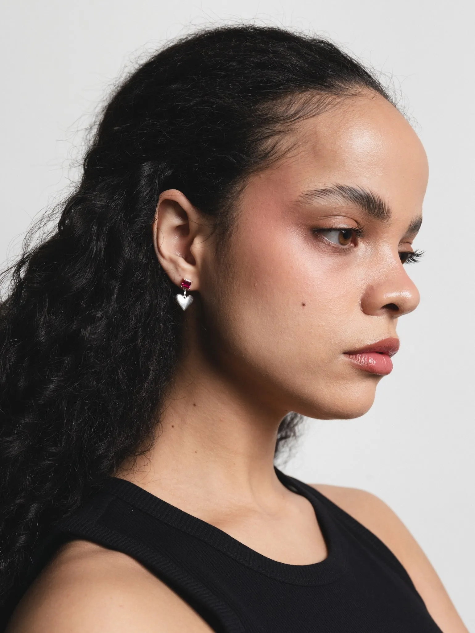 Emilia Earrings in Sterling Silver (Sample) sold by Wolf Circus product image thumbnail 3