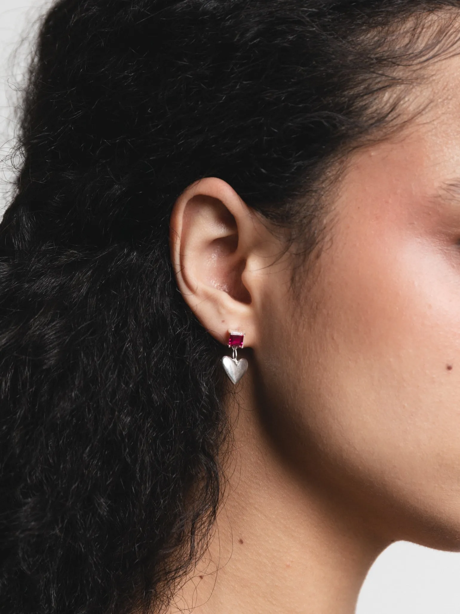 Emilia Earrings in Sterling Silver (Sample) sold by Wolf Circus product image thumbnail 2