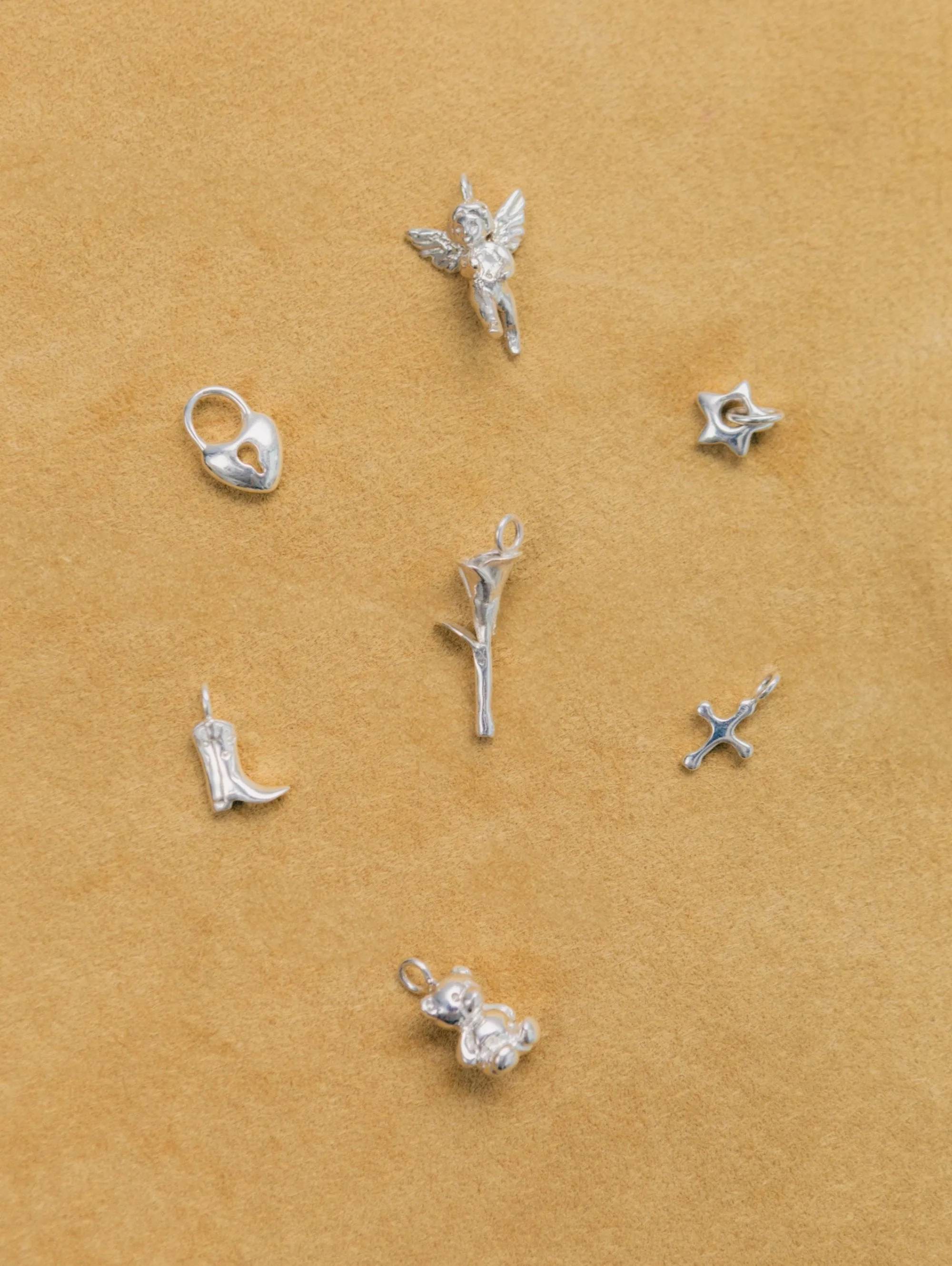 Cherub Charm (Sample) in Gold sold by Wolf Circus product image thumbnail 2