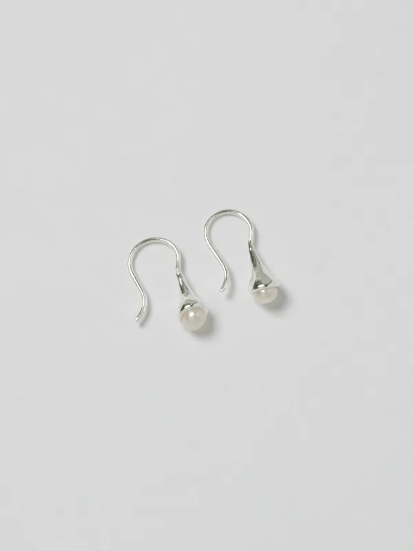 Small Anna Earrings in Sterling Silver sold by Wolf Circus