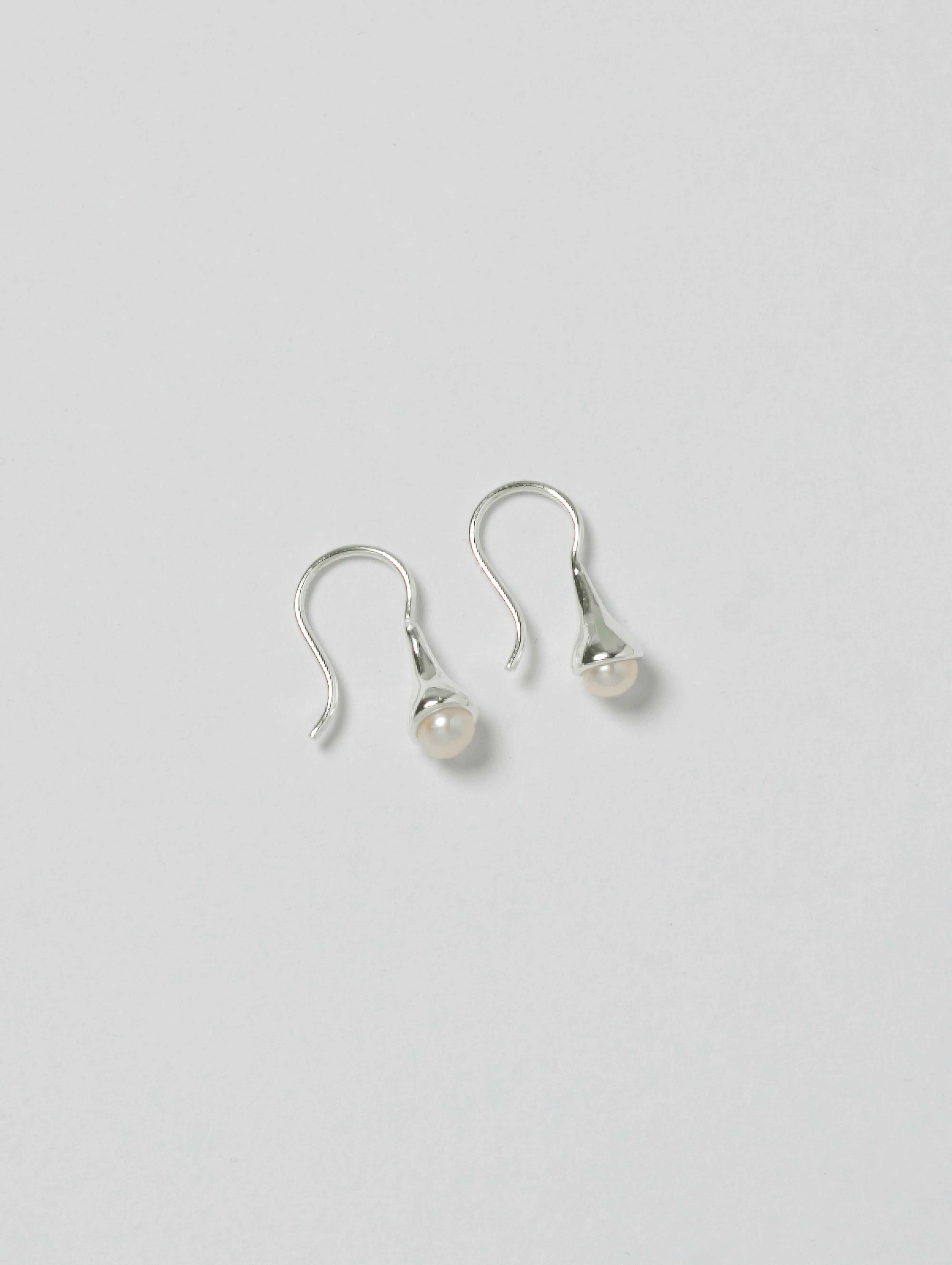 Small Anna Earrings in Sterling Silver sold by Wolf Circus