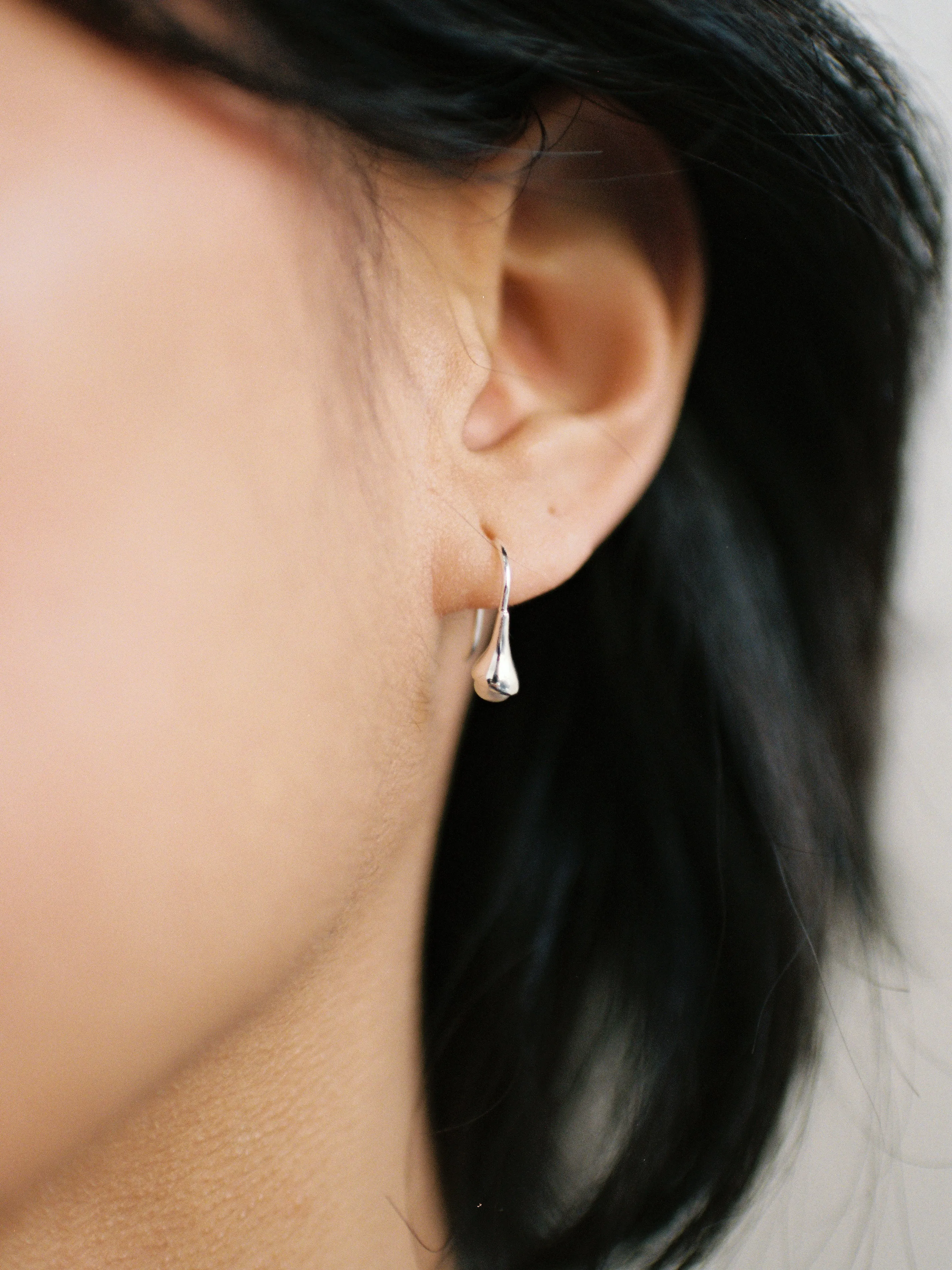 Small Anna Earrings in Sterling Silver sold by Wolf Circus product image thumbnail 2