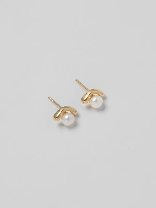 Ellis Studs in Gold sold by Wolf Circus