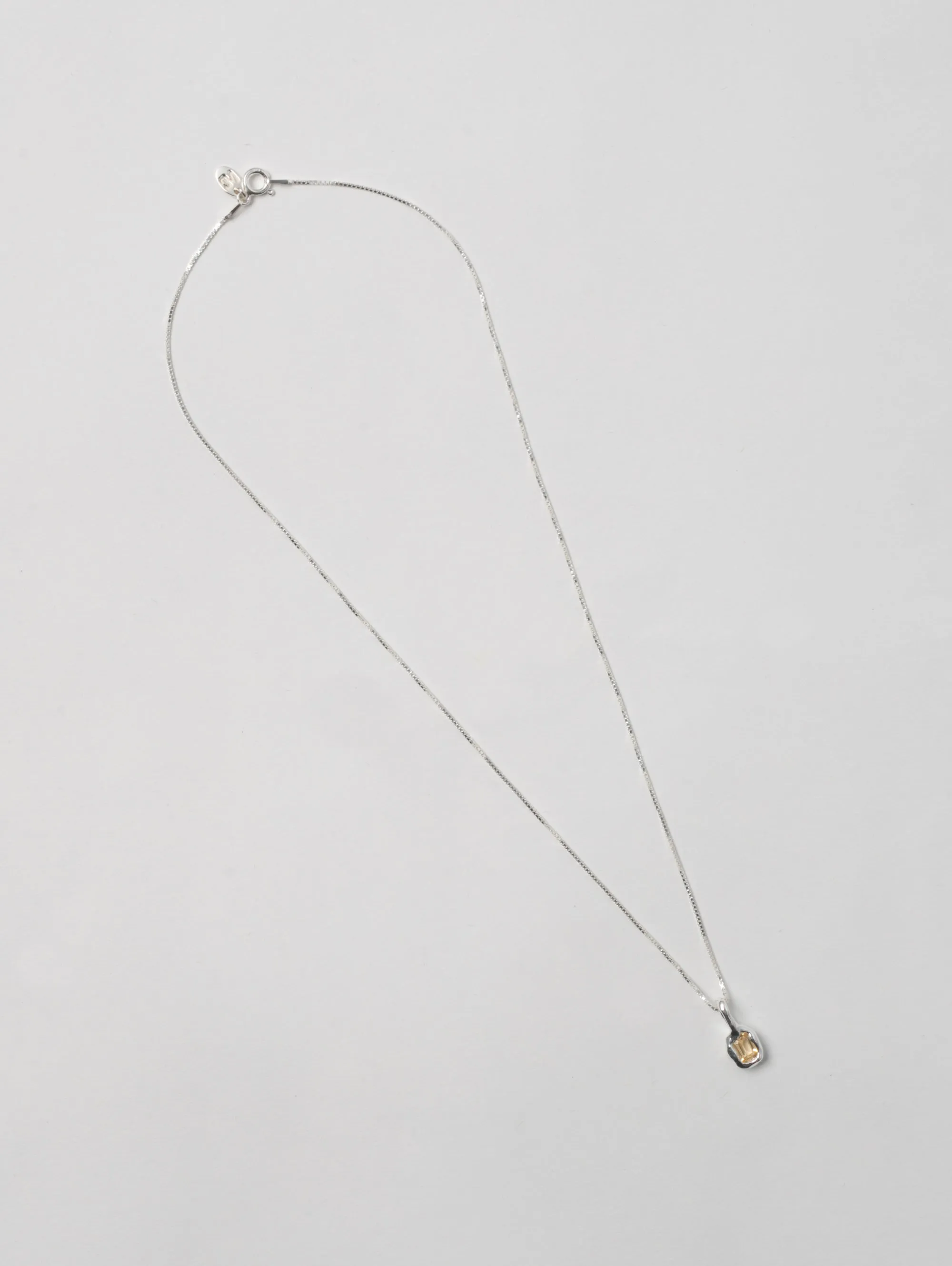 Uma Necklace in Citrine and Sterling Silver sold by Wolf Circus product image thumbnail 4