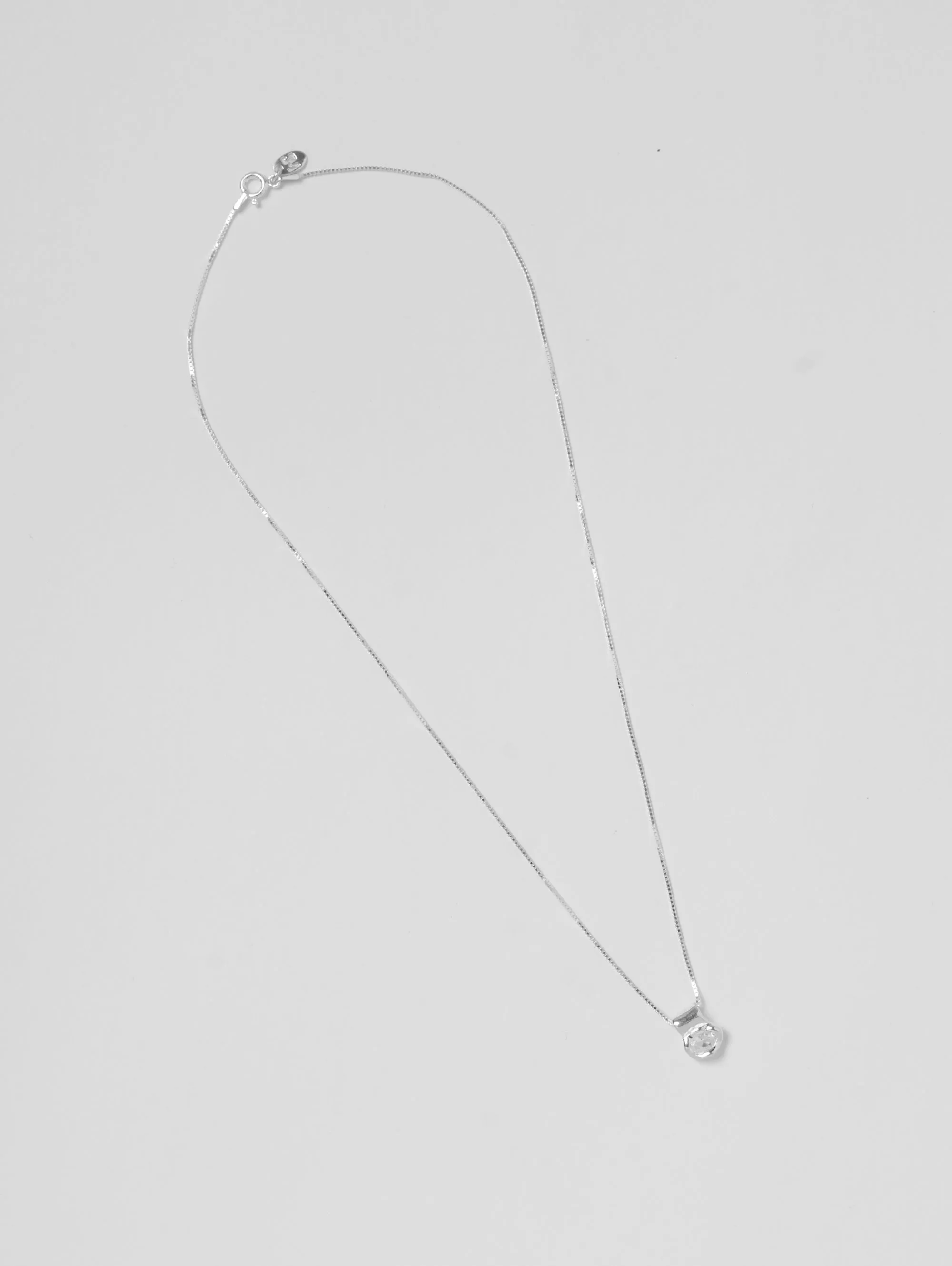 Cora Necklace in White Topaz and Sterling Silver sold by Wolf Circus product image thumbnail 2