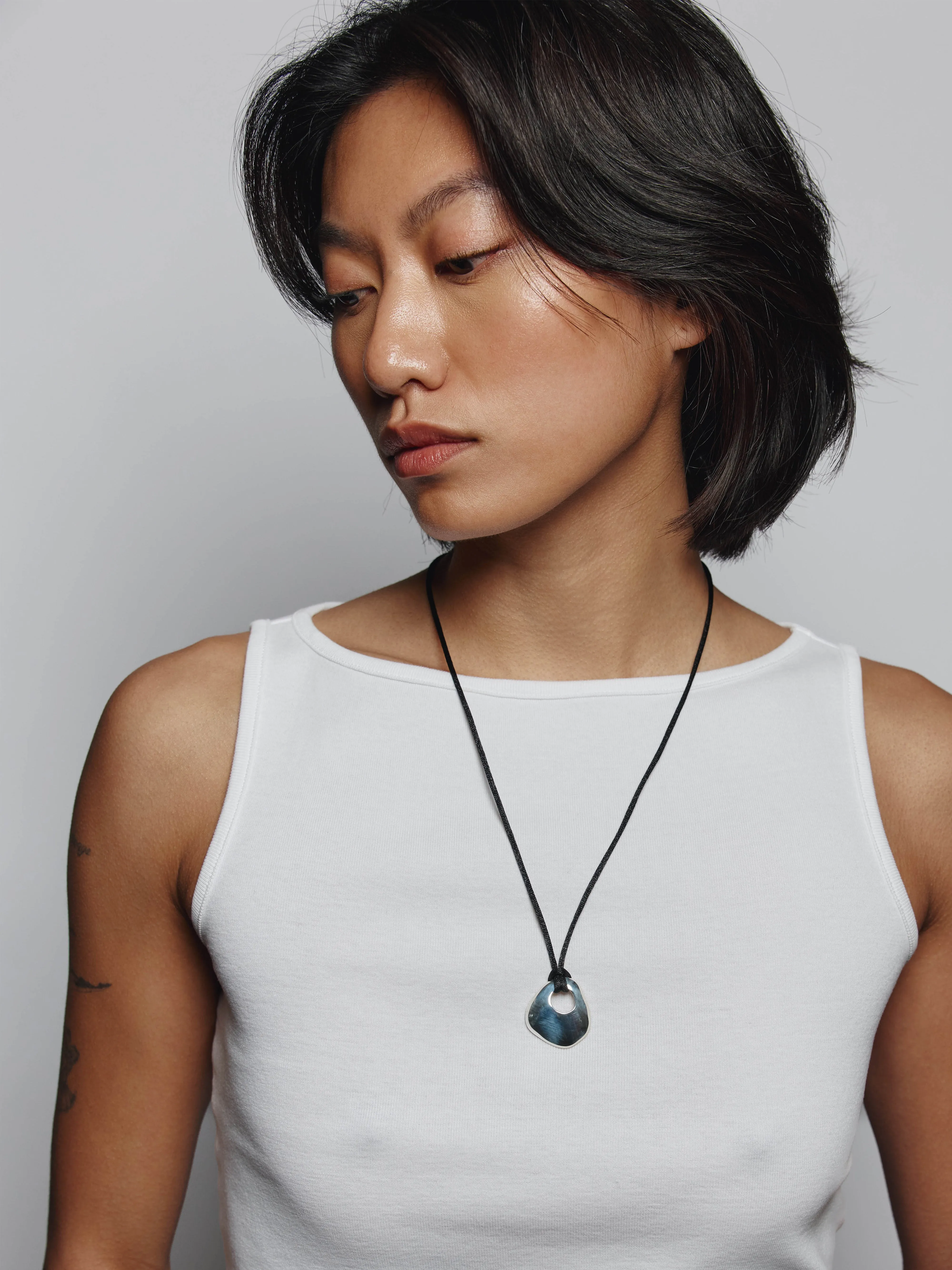 Devon Necklace in Sterling Silver sold by Wolf Circus product image thumbnail 3