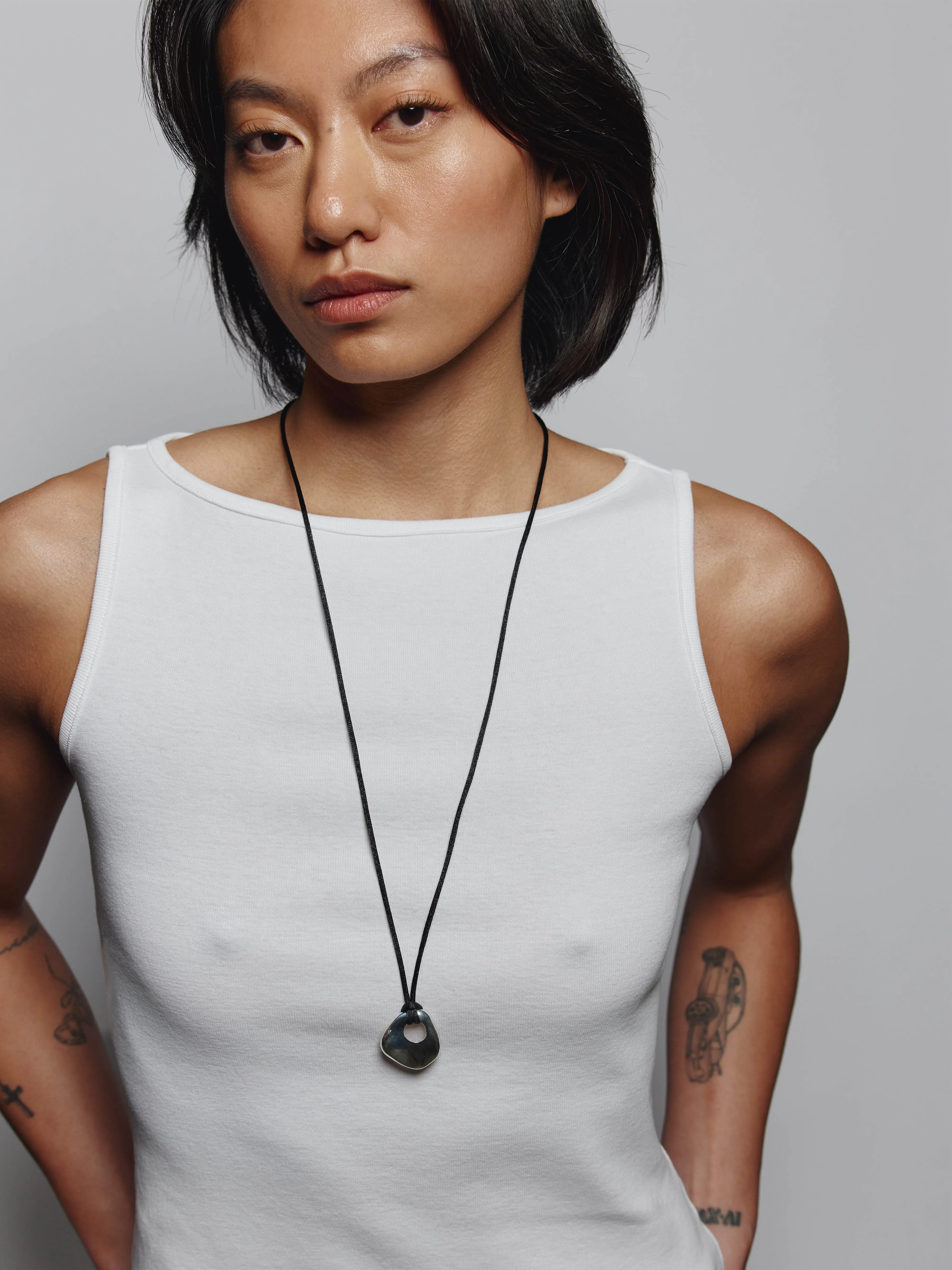 Devon Necklace in Sterling Silver sold by Wolf Circus product image thumbnail 2