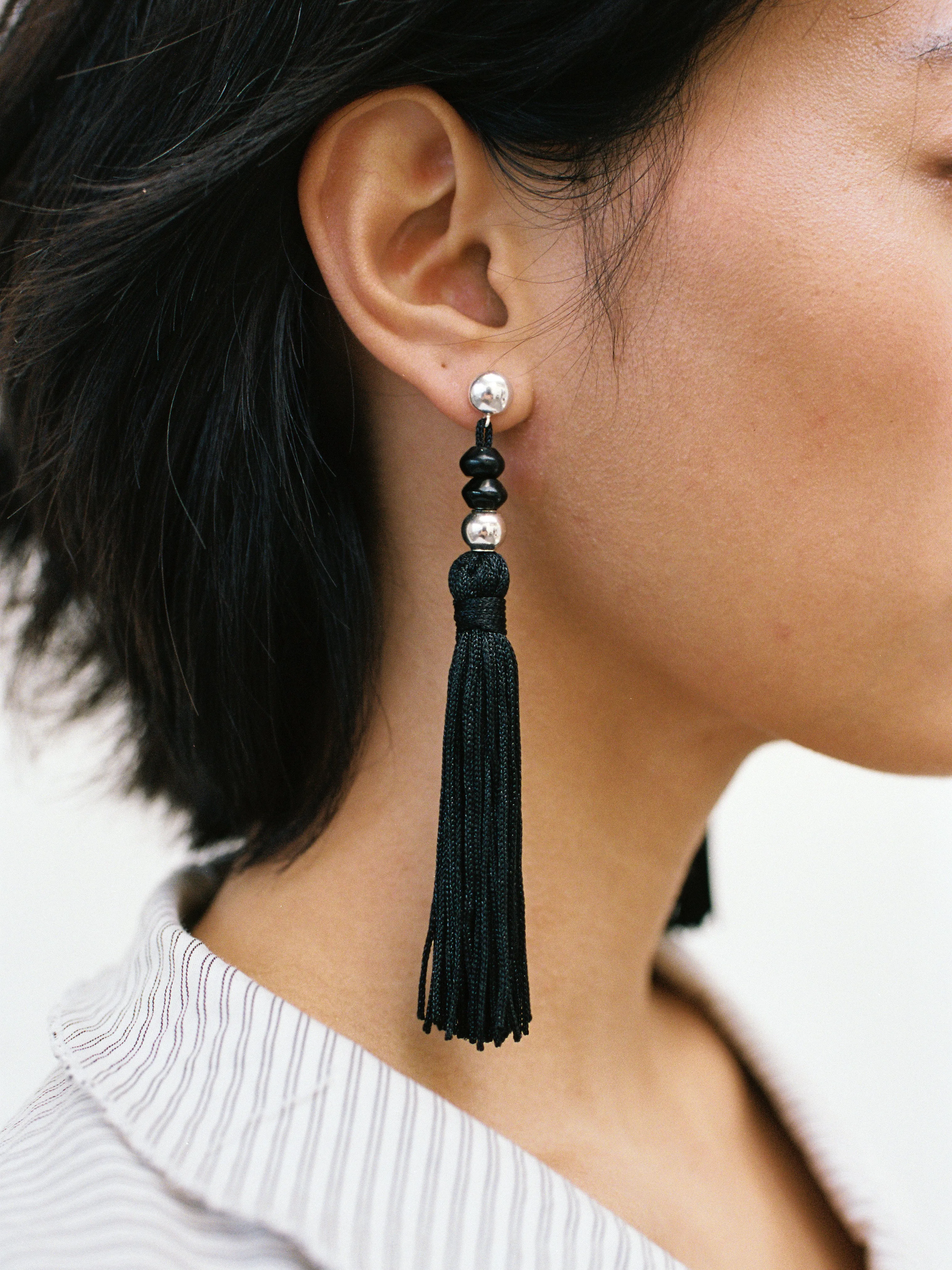 Miriam Earrings in Sterling Silver sold by Wolf Circus product image thumbnail 2