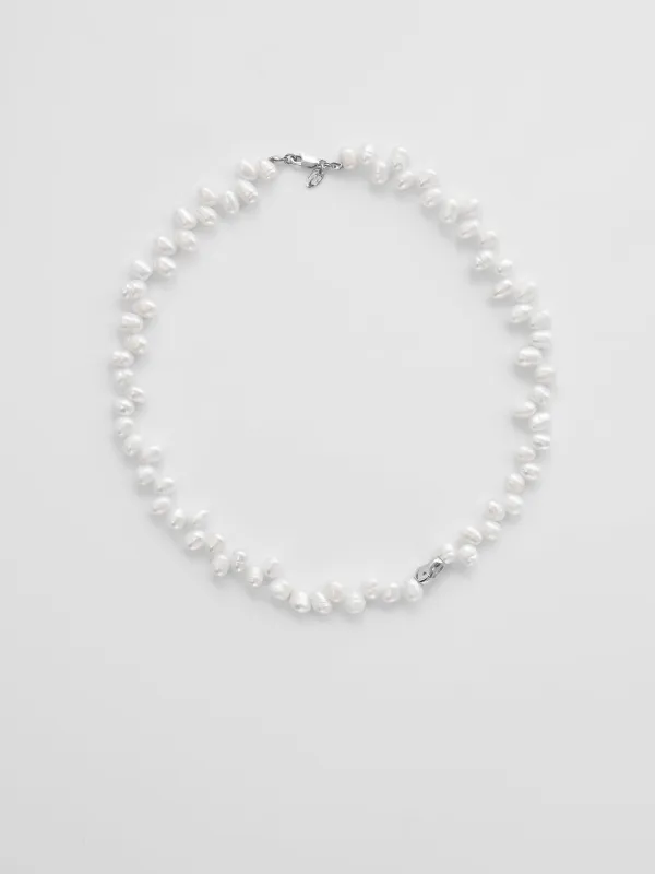 Leila Necklace in Sterling Silver made by Wolf Circus