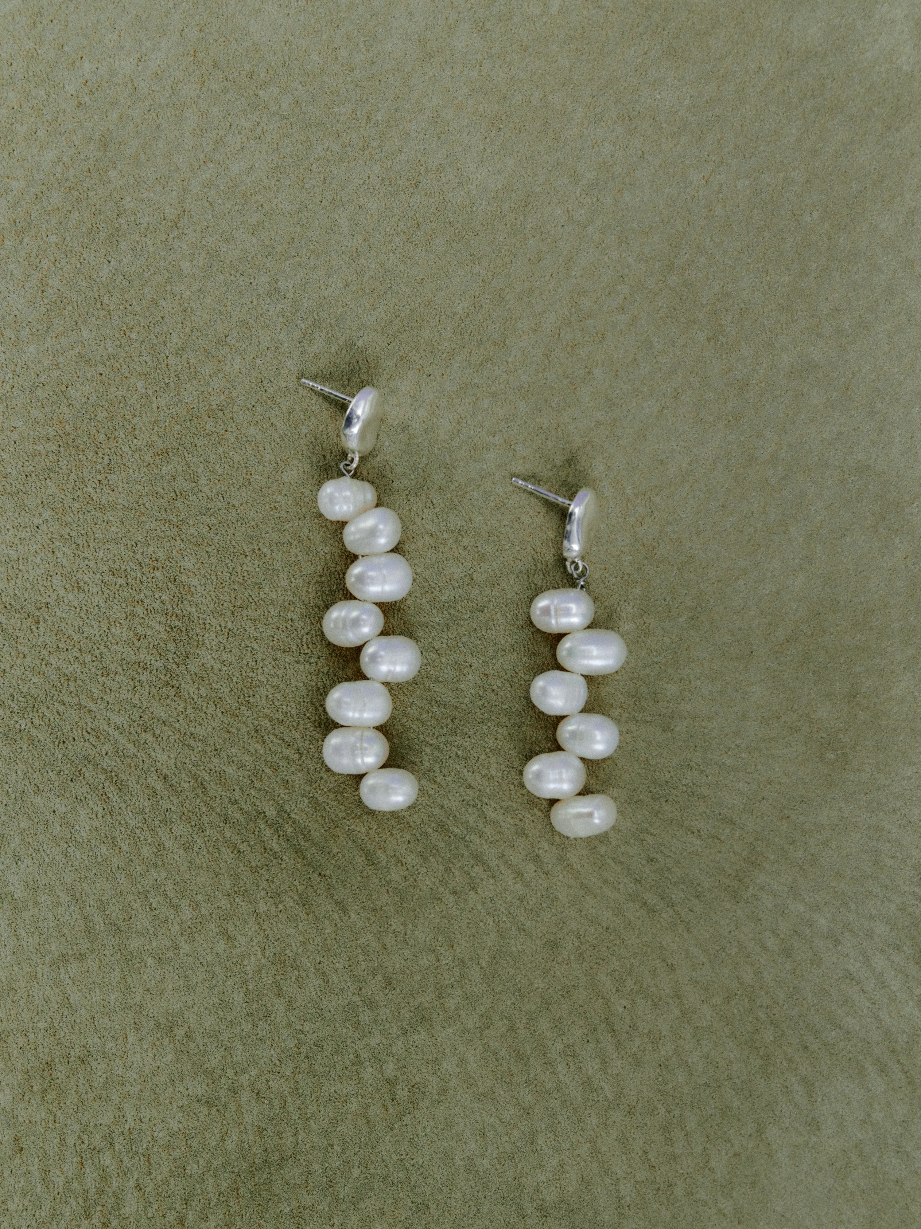 Leila Earrings in Sterling Silver sold by Wolf Circus product image thumbnail 4