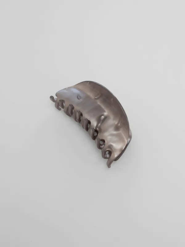 Winona Hair Clip in Silver made by Wolf Circus