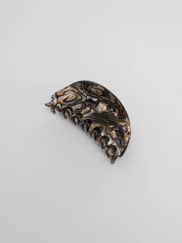 Winona Hair Clip in Abalone made by Wolf Circus