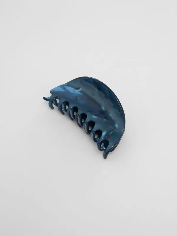 Winona Hair Clip in Denim Blue made by Wolf Circus