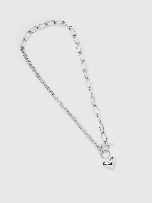 Marnie Necklace in Silver (Sample) made by Wolf Circus