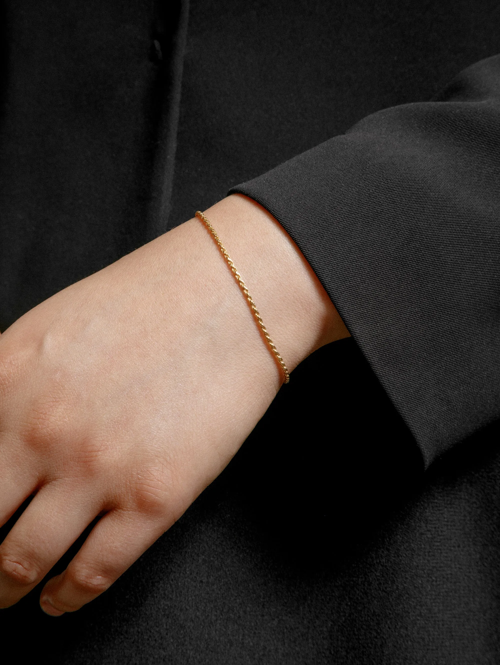 Adele Bracelet in Gold (Sample) sold by Wolf Circus product image thumbnail 2