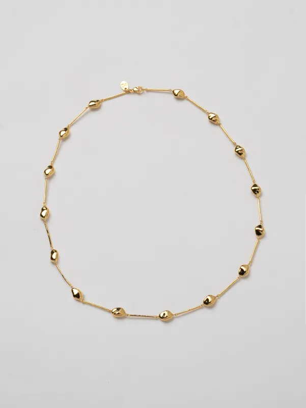 Felipa Collar Necklace in Gold made by Wolf Circus