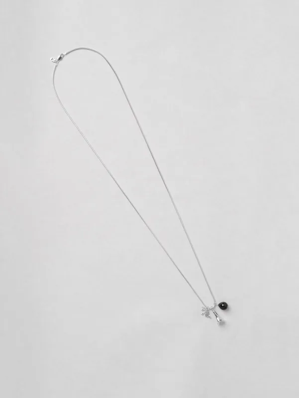 Iris Necklace in Sterling Silver made by Wolf Circus