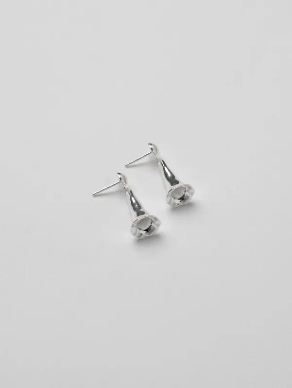 Iris Earrings in Sterling Silver made by Wolf Circus