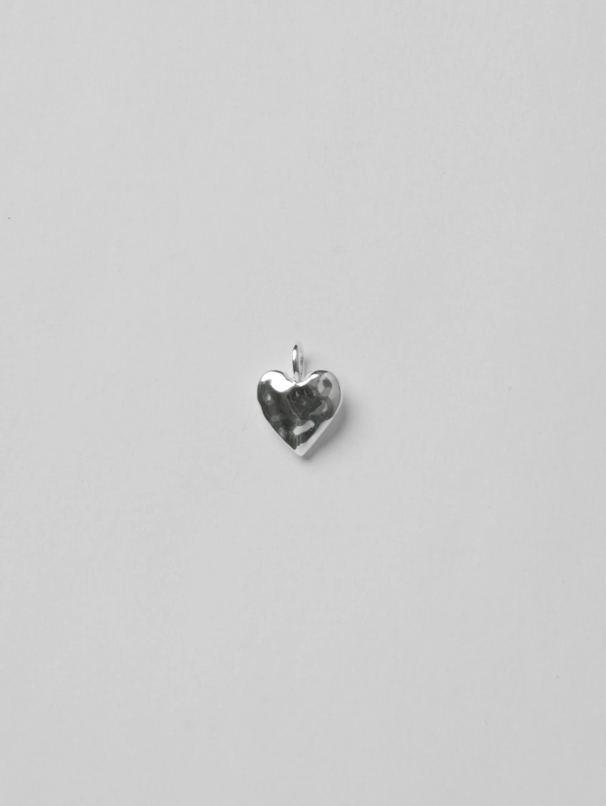 Heart Charm in Sterling Silver sold by Wolf Circus