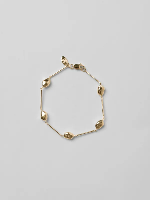 Felipa Bracelet in Gold made by Wolf Circus