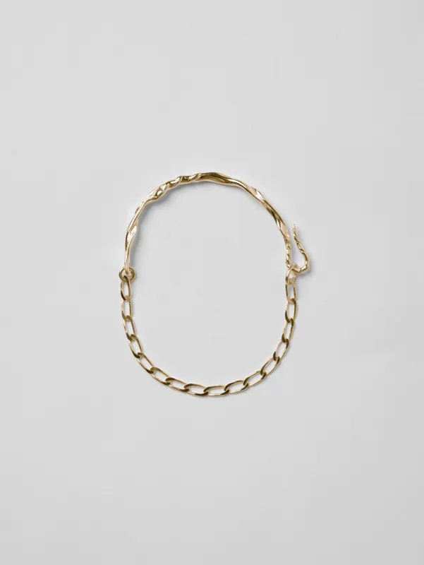 Devin Bracelet in Gold made by Wolf Circus