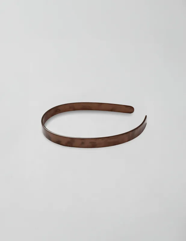 Collette Headband in Chocolate Brown made by Wolf Circus