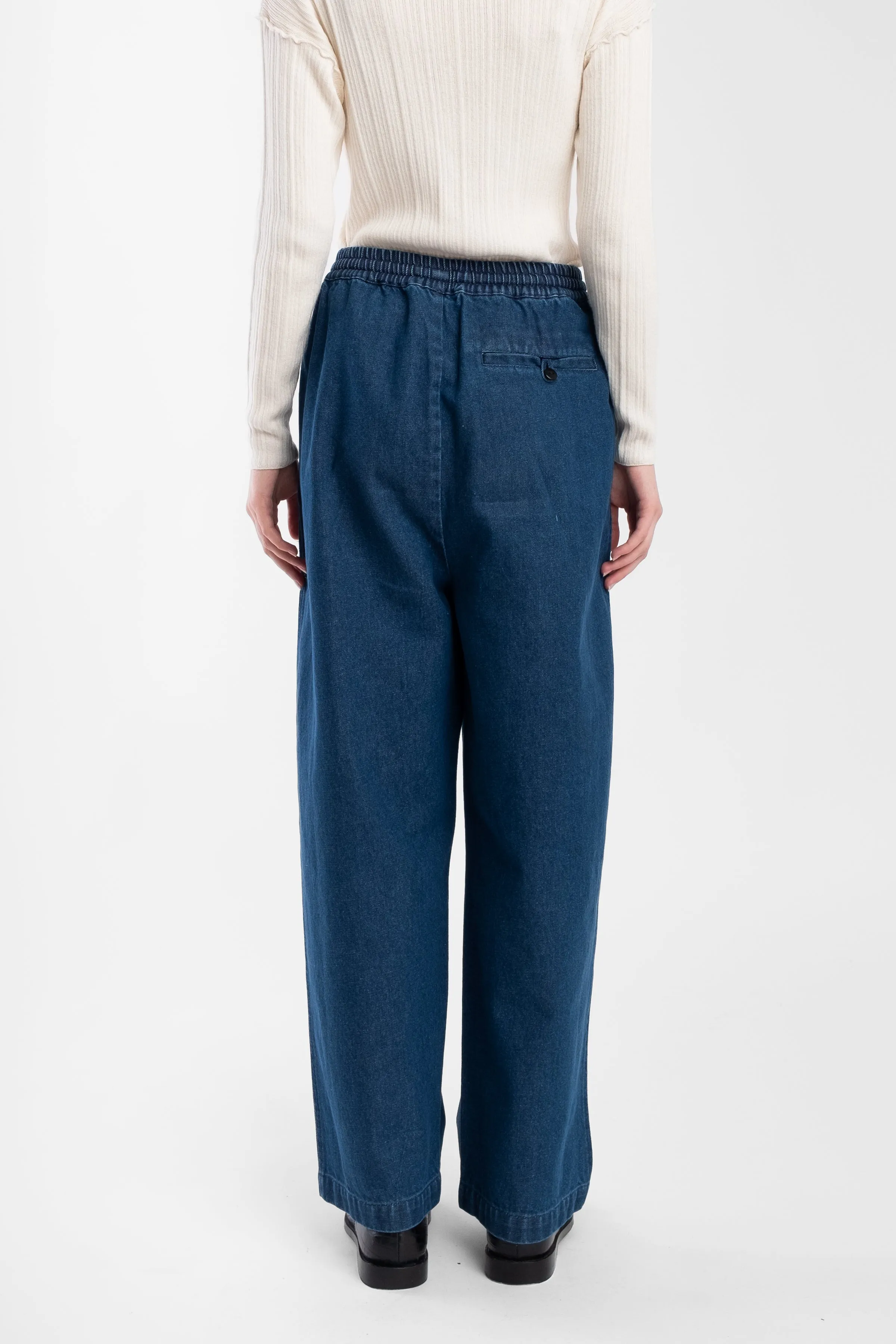 Vintage Blue Tie Trouser sold by Micaela Greg product image thumbnail 4