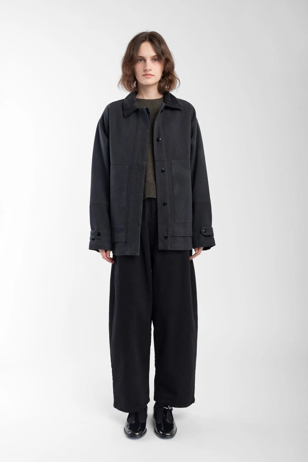 Faded Black Field Jacket sold by Micaela Greg