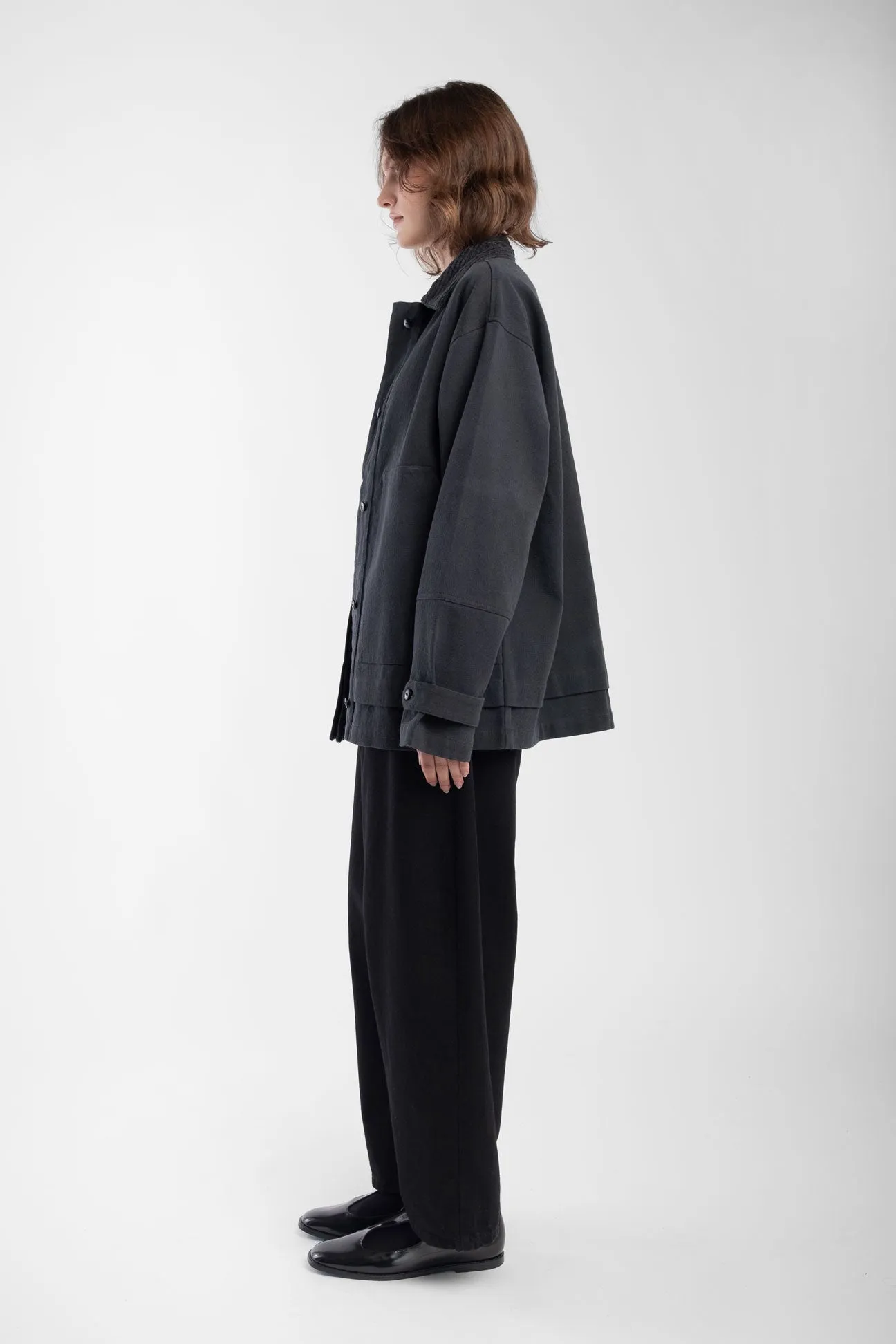 Faded Black Field Jacket sold by Micaela Greg product image thumbnail 3