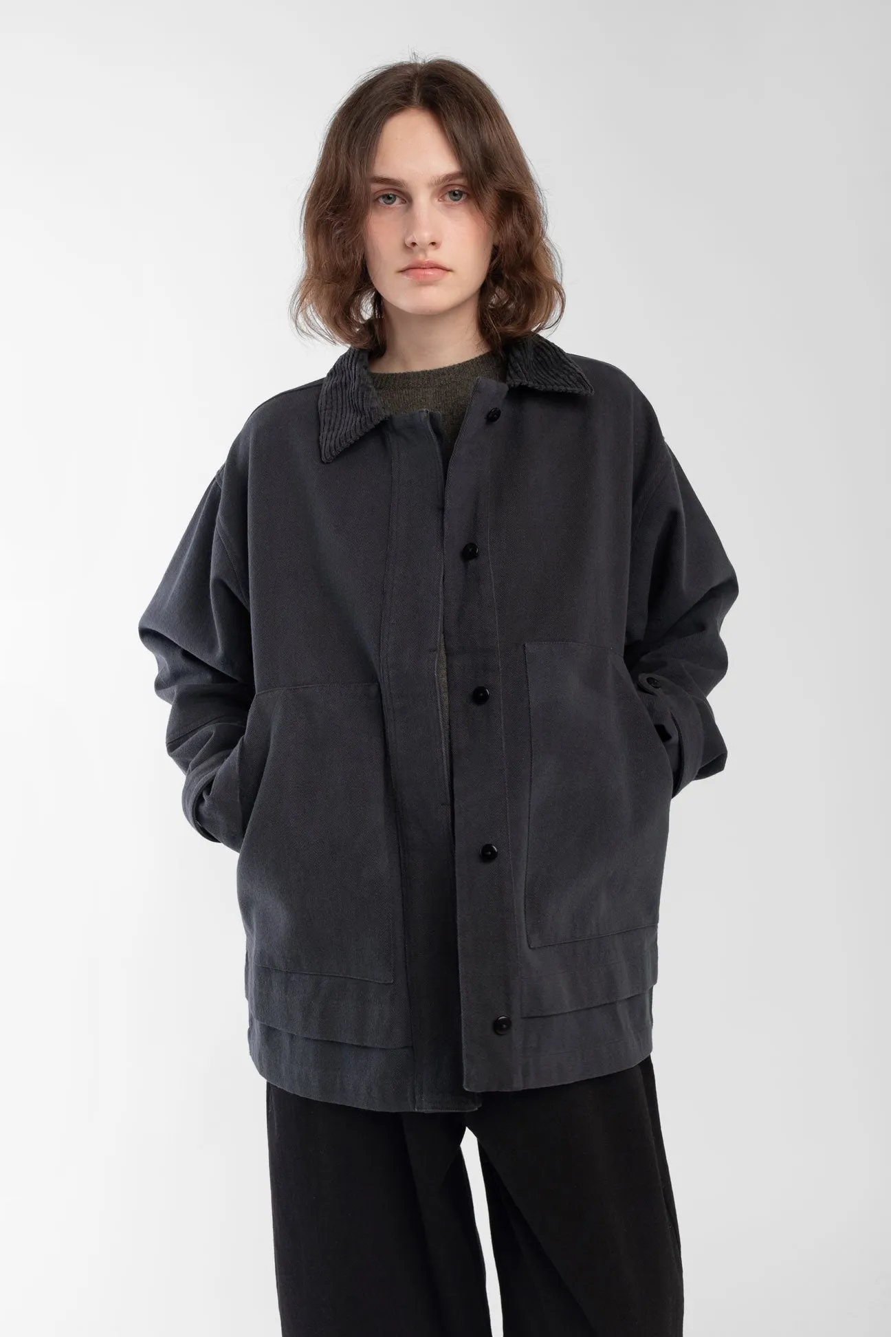 Faded Black Field Jacket sold by Micaela Greg product image thumbnail 5
