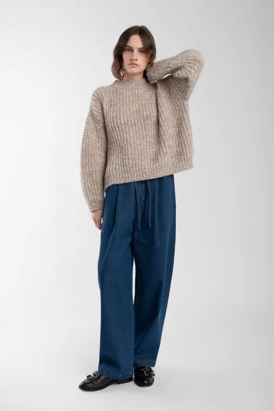 Mix Grey Marcel Pullover made by Micaela Greg