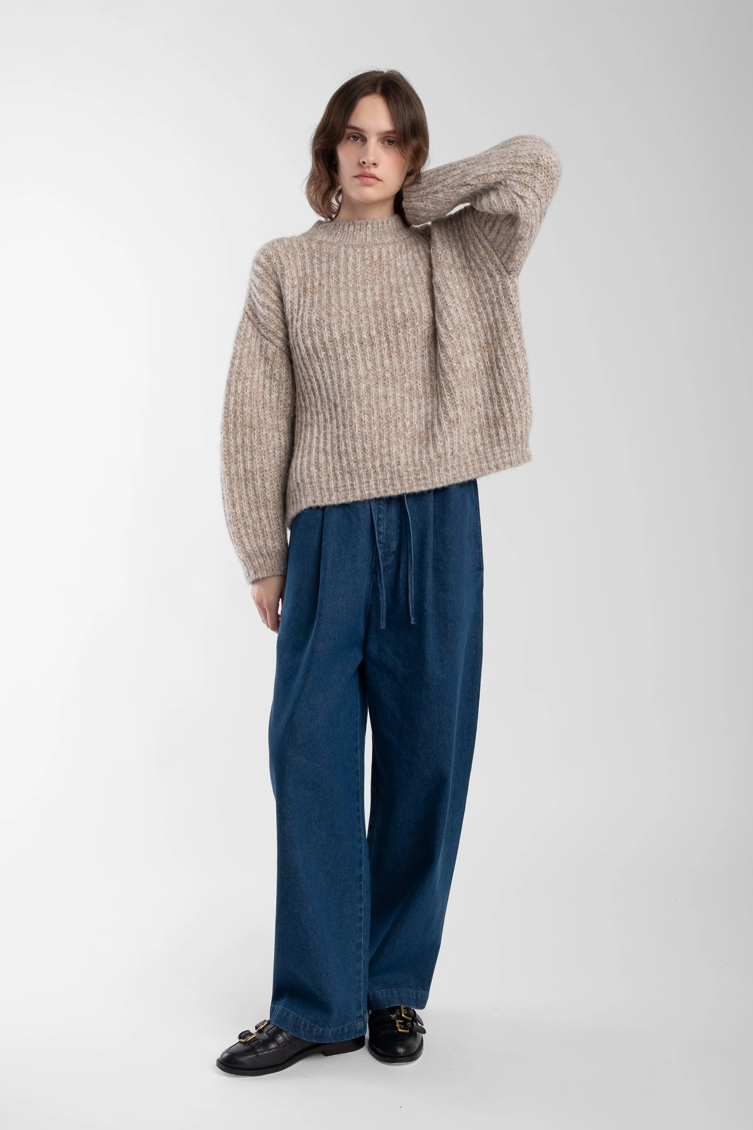 Mix Grey Marcel Pullover sold by Micaela Greg