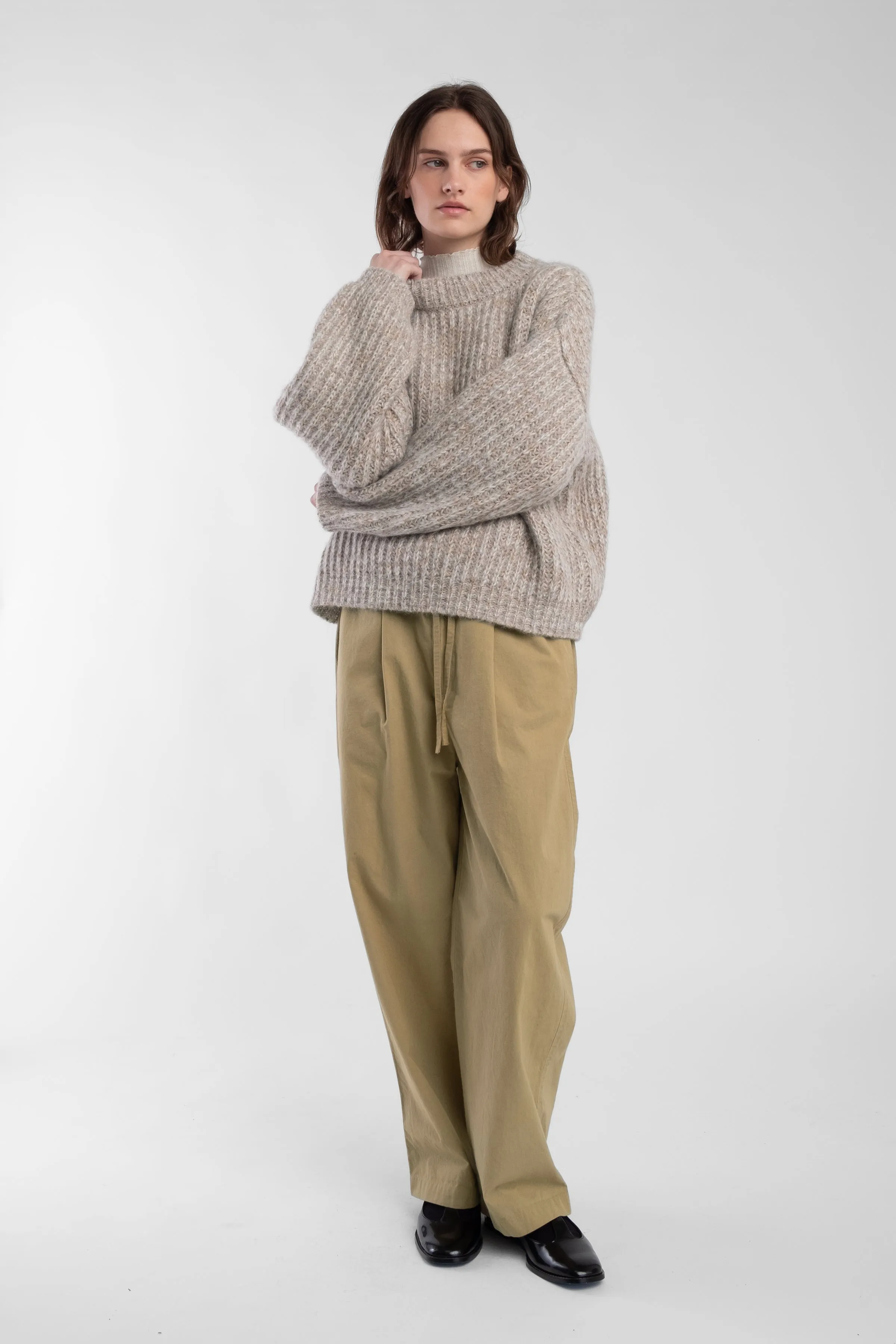 Ochre Tie Trouser sold by Micaela Greg product image thumbnail 5