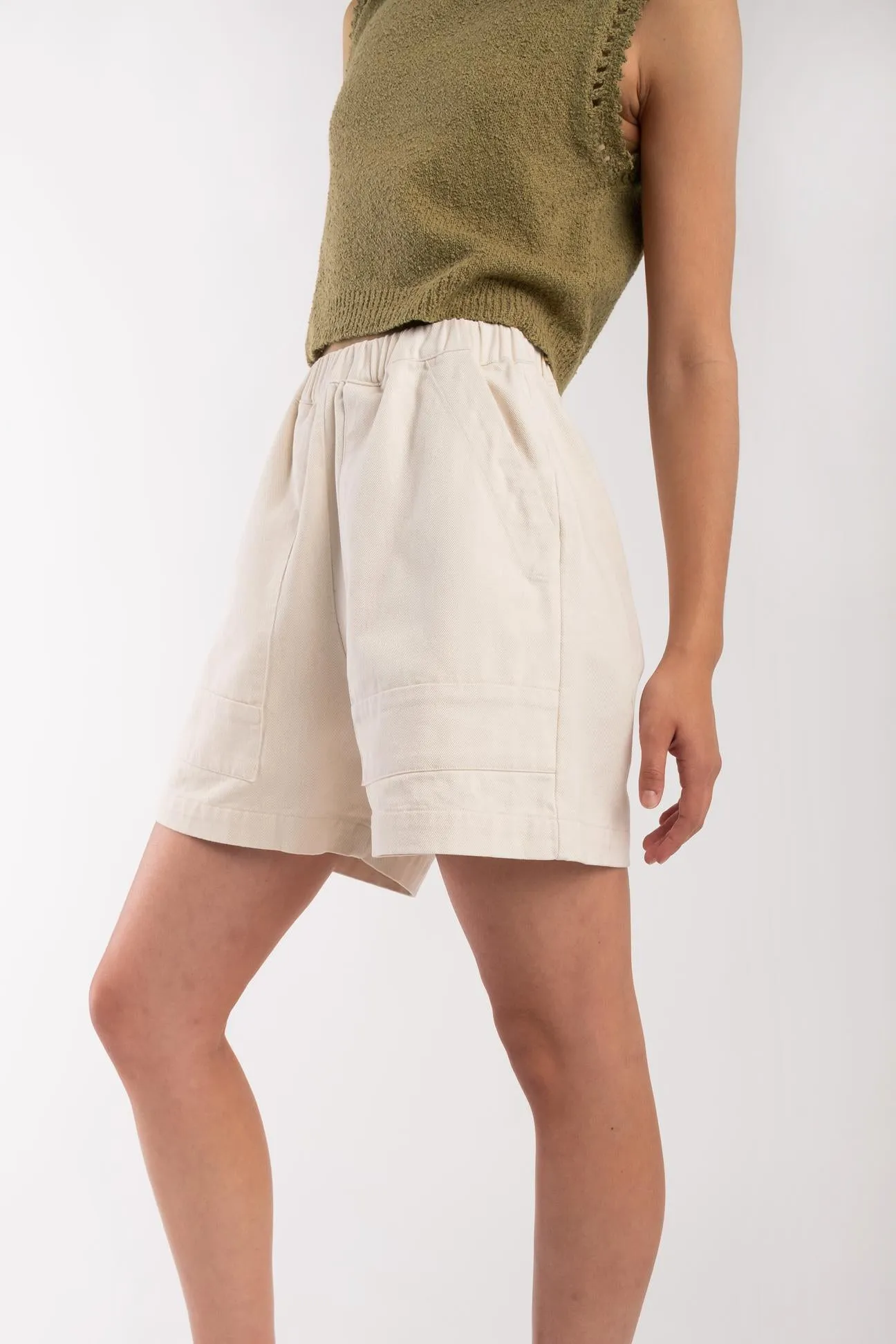 Cream Field Short sold by Micaela Greg product image thumbnail 5