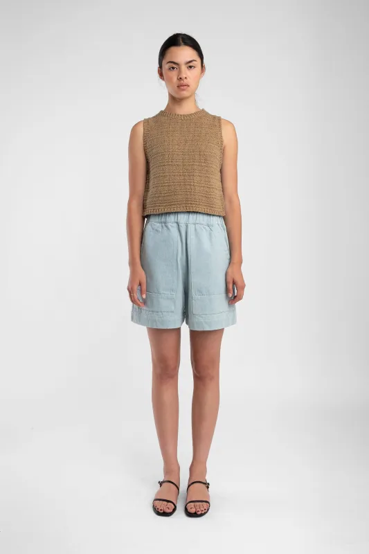 Ginger Ribbon Tank sold by Micaela Greg