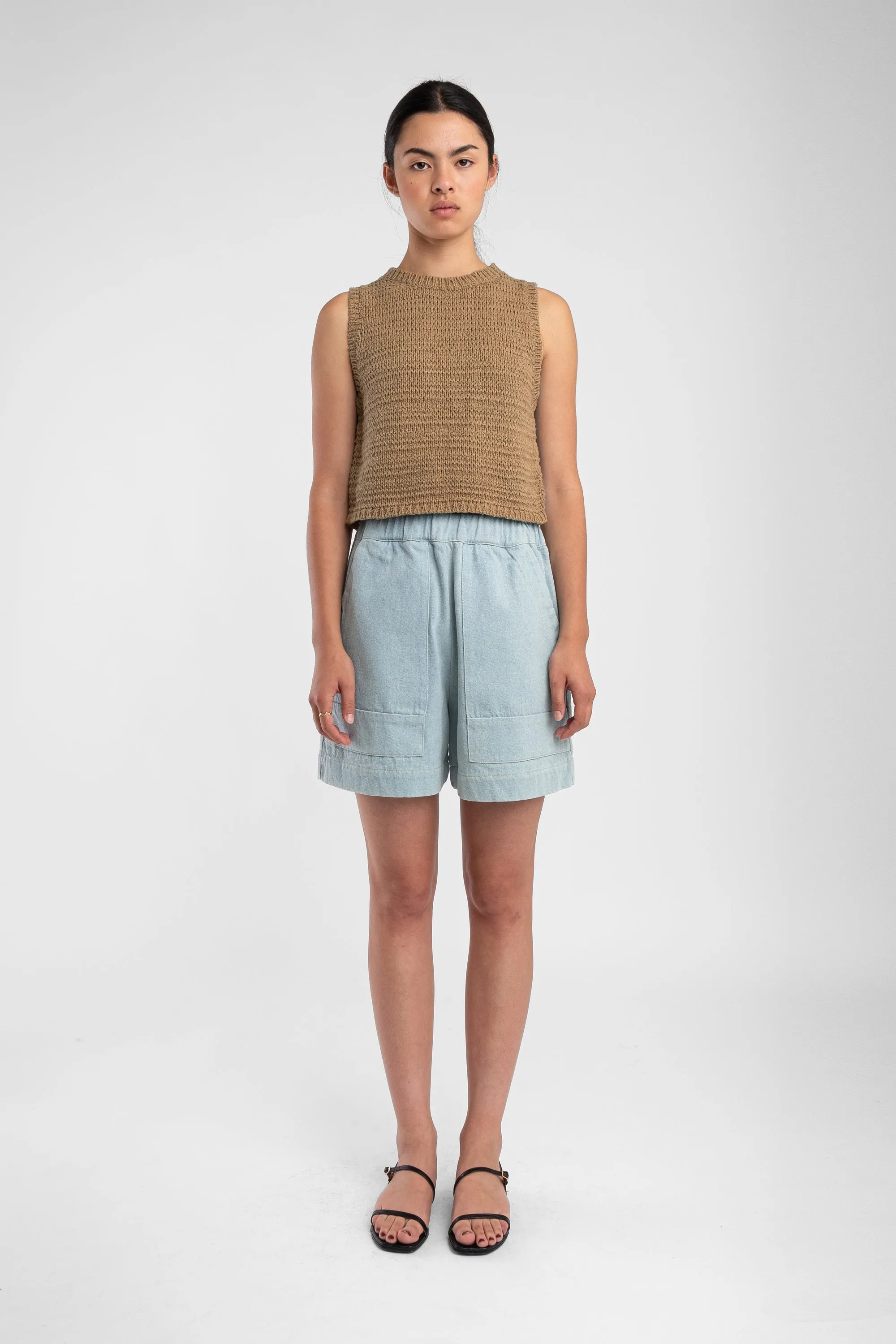 Ginger Ribbon Tank sold by Micaela Greg