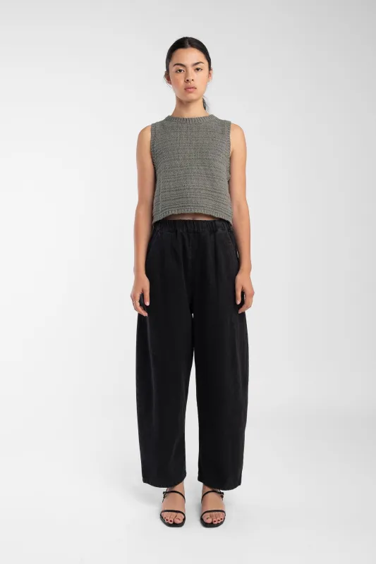 Fog Green Ribbon Tank sold by Micaela Greg